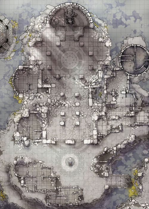 The Forgotten Monastery Interior Battle MapRooty’s new map is now up on our blog! This enormou