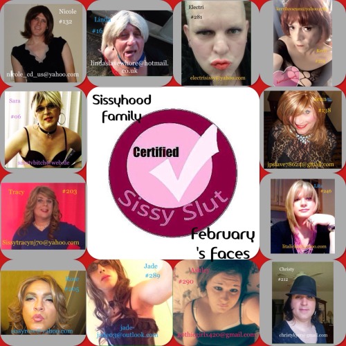 sissycassie613: sissycassie613: February’s faces, the sissyhood is growing daily find yourself