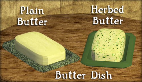 sunmoon-starfactory:Buttered Up - Functional Butter ChurnSims can turn cream into butter in the comf