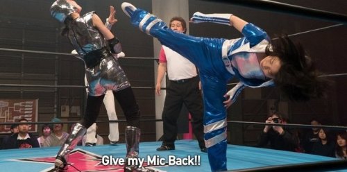 akb48girldaisuki:Tofu pro wrestling episode 14 lesson : do not interrupt Yui’s speech&nbs