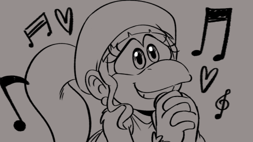 I&rsquo;m now addicted to the Donkey Kong Country 2 soundtrack, I had to do an animatic about it. ;w