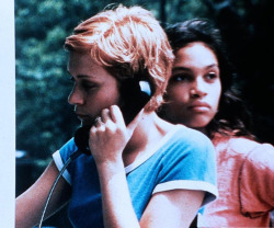 suicideblonde:  Chloe Sevigny and Rosario Dawson in Kids (1995) 