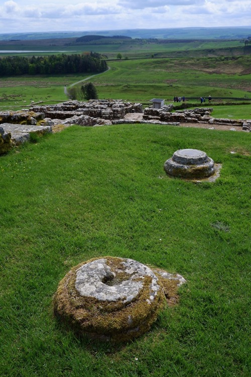 Commanding Officer’s House and Granaries, Housesteads Roman Fort, Hadrian’s Wall, Northu