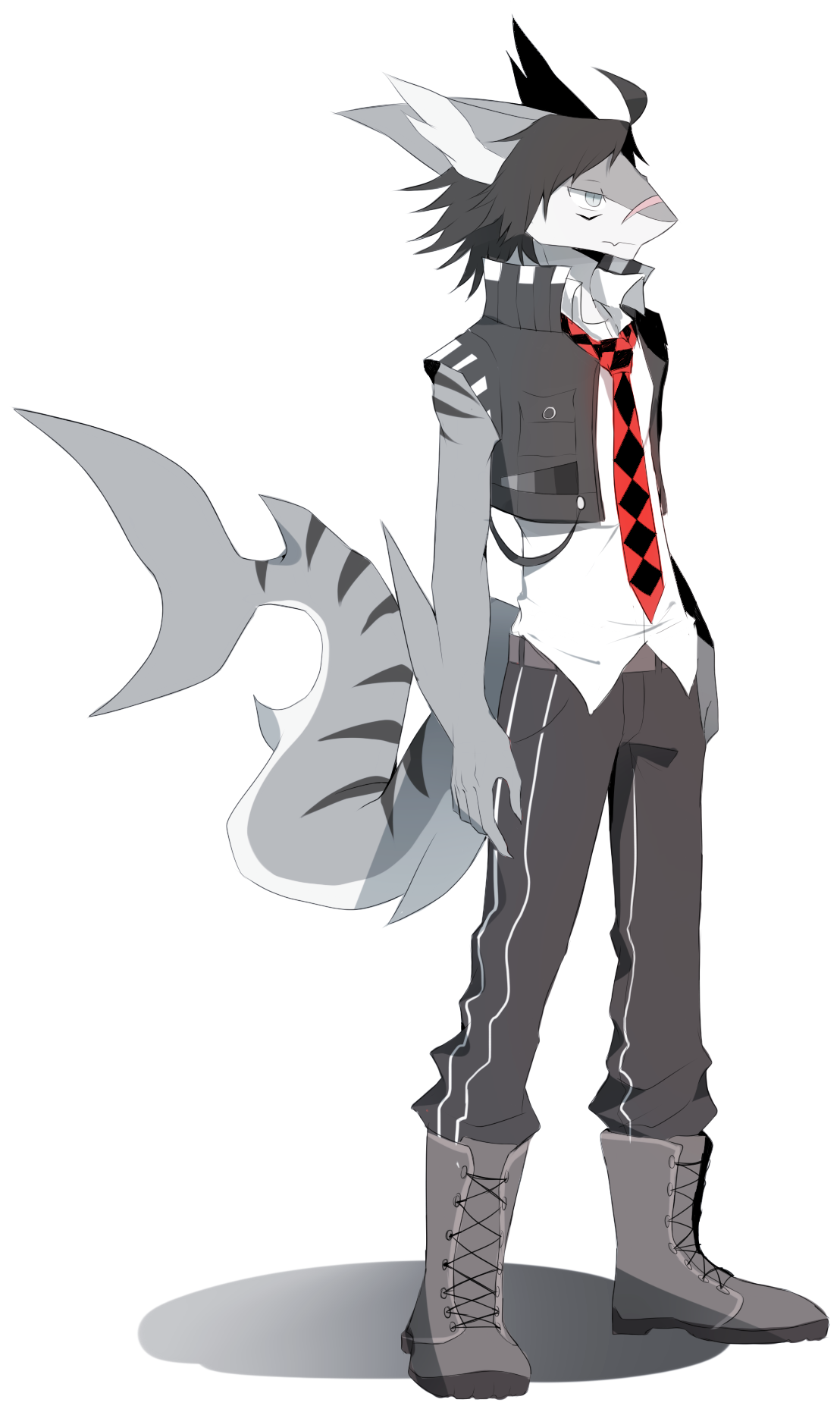 kaziearts:  Awkward body anatomy is awkward. Don’t know if i should post this,