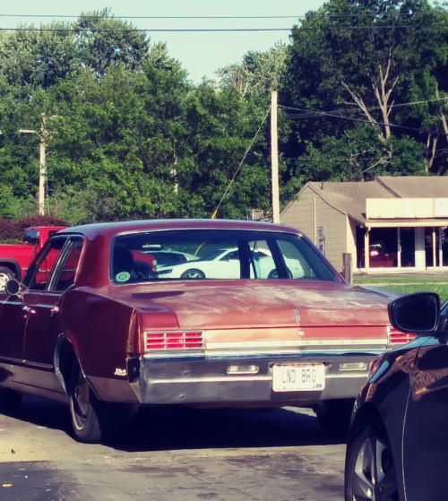 1966 Olds Delta 88 in line at Paul’s Drive-in.  I’m there for the tenderloin and tater tots.  South 