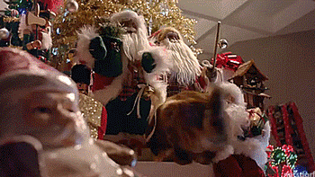 angryhealer: tastefullyoffensive: Cats get their own Christmas decorations to destroy.