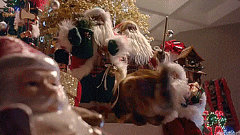 Porn Pics thenatsdorf:  Cats wreak havoc on Christmas