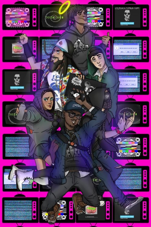 I finally finished it! DedSec Crew~