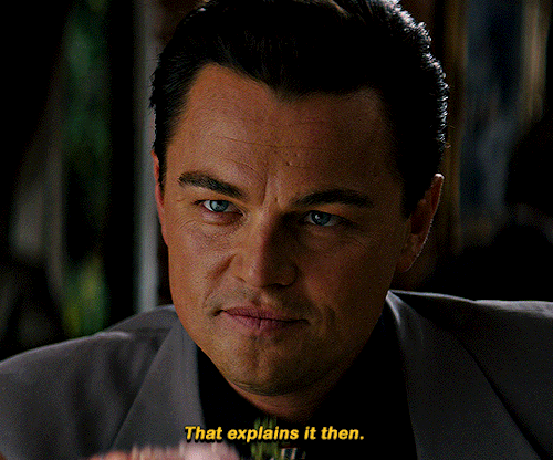 NAOMI LAPAGLIA & JORDAN BELFORT — THE WOLF OF WALL STREET // Dir. Martin Scorsese
