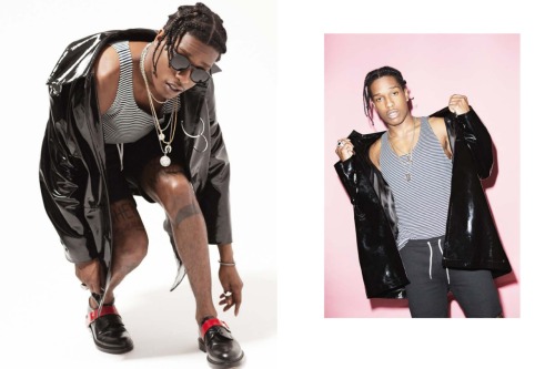 Porn Pics pleasebboy:  A$AP Rocky Fashion Editorial
