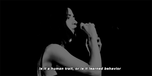 dailymarinagifs:   Were we born to abuse, shoot a gun and runOr has something deep