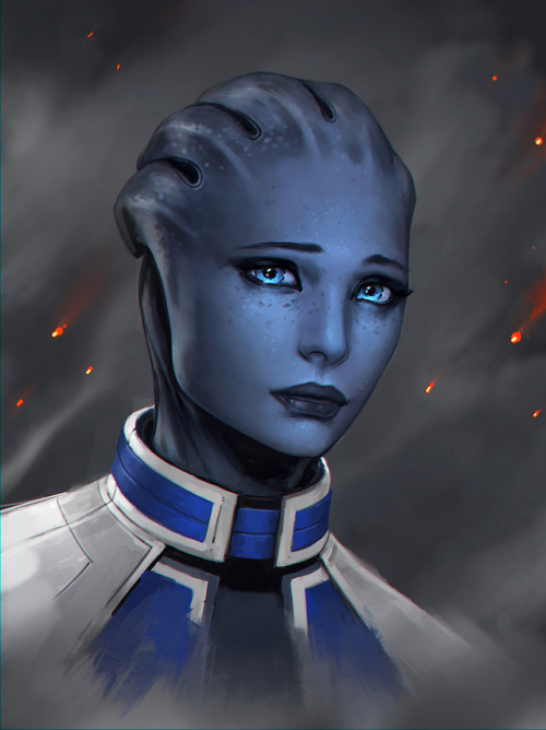 7bluelines:Liara Liara with an updated version