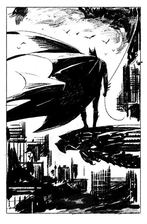 xombiedirge:  Batman by Igor Alban Chevalier / Tumblr