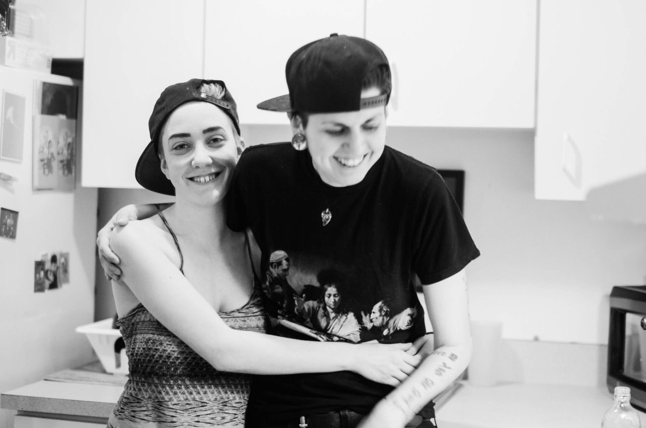 gingerlionheart:  @ittybittykaceface​ &amp; troy at home in Seattle | lionheart