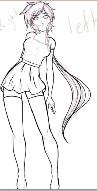 so far this is my progress, Yuki has a generic outfit but that will be changing that is a for sure!!