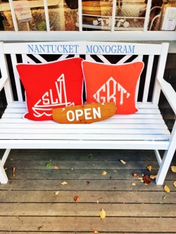 cape-cod-classy:Nantucket monograms