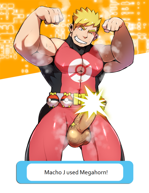 rule181:  The “Legendary Trainer” Macho J from the “Macho J’s Pokemon Boxercising” attraction at the “Pokemon EXPO Gym” in Osaka. Art by ゆのすけSourceI decided to translate it real quick. All the moves translated quite well into English,