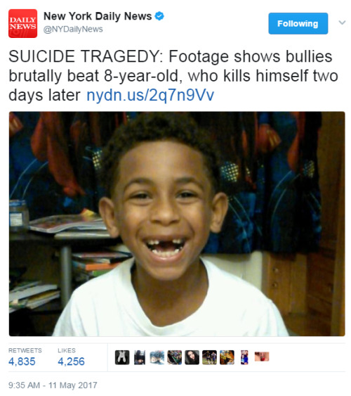 eccentric-nae: oxfordsandafros: 4mysquad: lagonegirl: may this little boy rest in peace We have to p