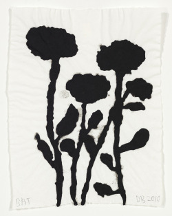 vjeranski:Donald Baechler  6 flowers, 2010