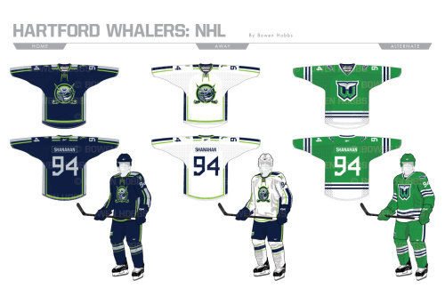 Hartford WhalersThe Whalers began their history as a WHA team in 1972, as the New England Whalers, 