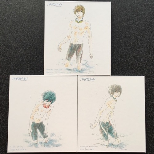 tehrisa: High Speed! -Free! Starting Days- Special Replica Autographed Keyframes Album These al