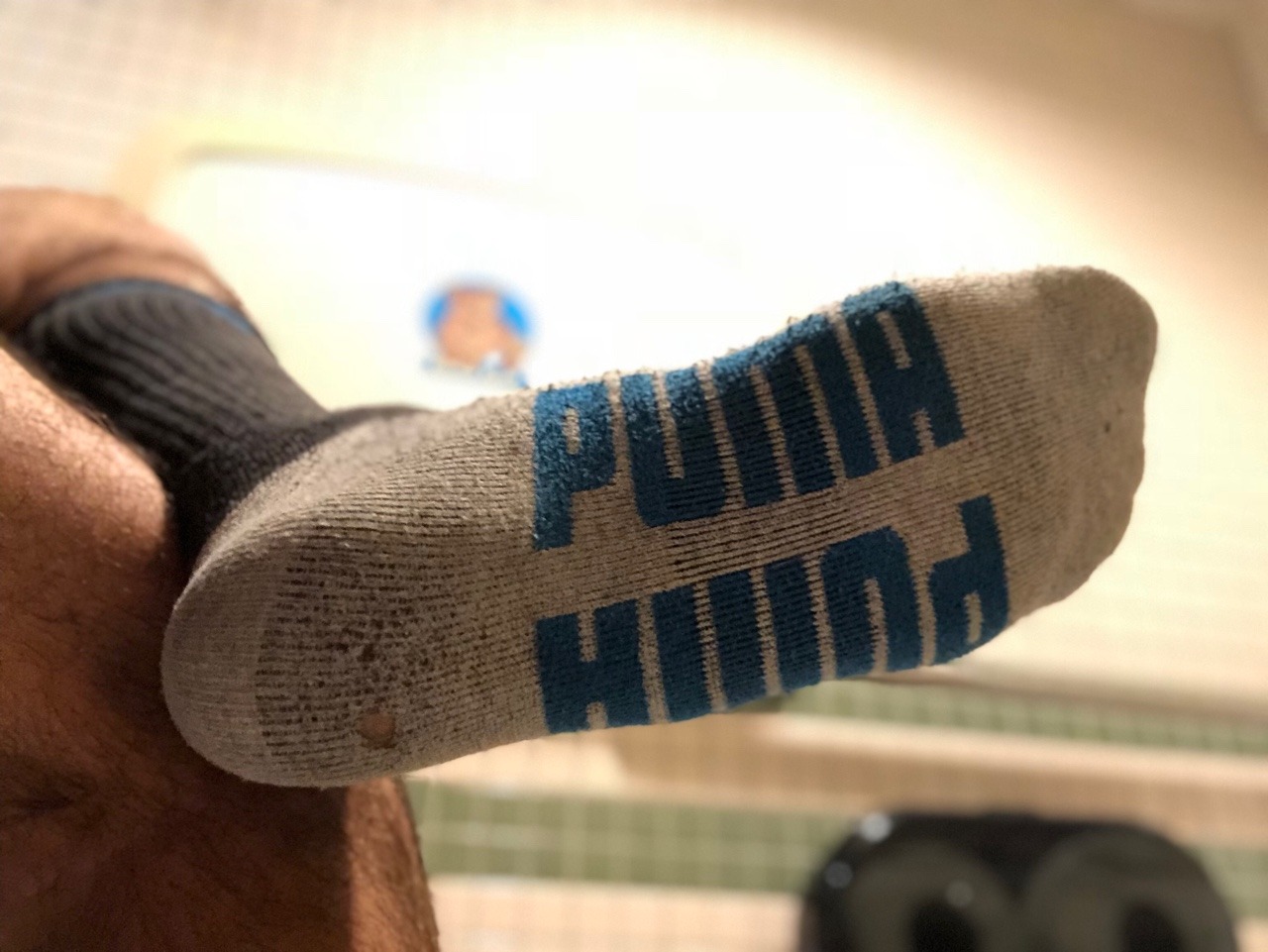 collegesocks22:  Puma gym socks 