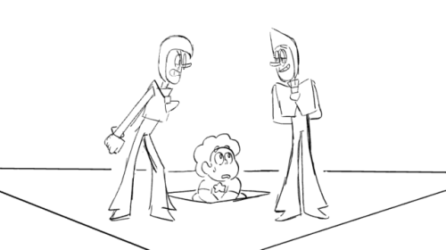 troffie:  Here are some ZIRCONS!!! And Stevens (and one Lars). I love Zircon!!! Rebecca, Colin, Paul and I all jammed on her, with the final design by Colin. I think Rebecca said something once about how the gems should get progressively cartoonier the