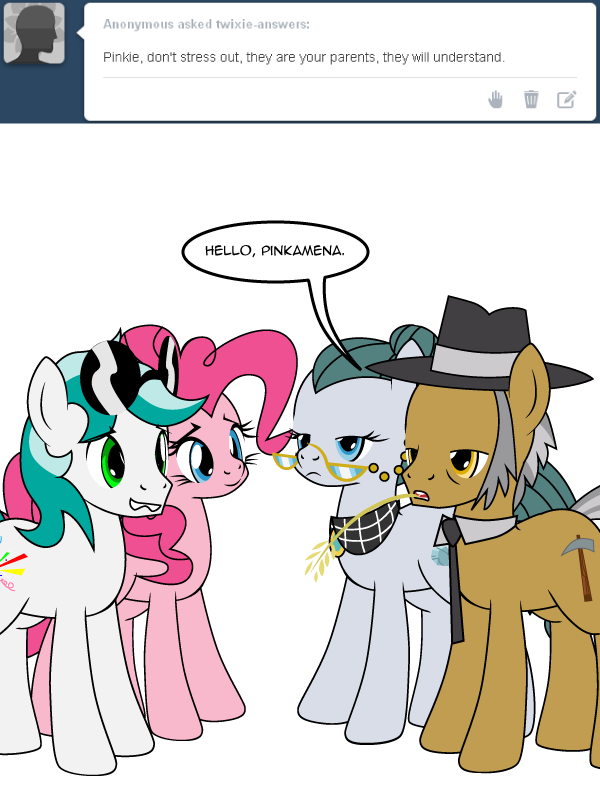 twixie-answers:  Mood swing or normal Pinkie Pie behavior?  XDDD