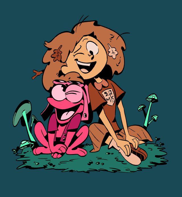 elenamanetta:  Late night Amphibia.