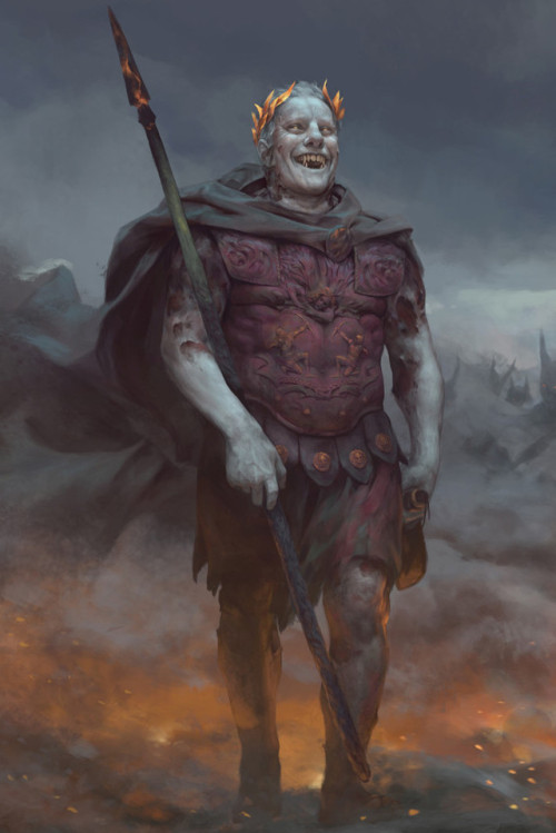 we-are-rogue:  Apocalypse riders  by  Stepan Alekseev Only marginally relevant (it’s… fantasy, right?), but this is INCREDIBLE and I’ve been staring at it for half an hour, I HAD to post it.  From left to right: Famine,  Pestilence, Death, War.
