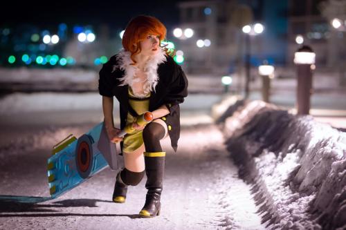 Red from Transistor.Photos by Mikael PeltomaaEdit by Lunatar Cosplay and me.Cosplay and sword: Me (j