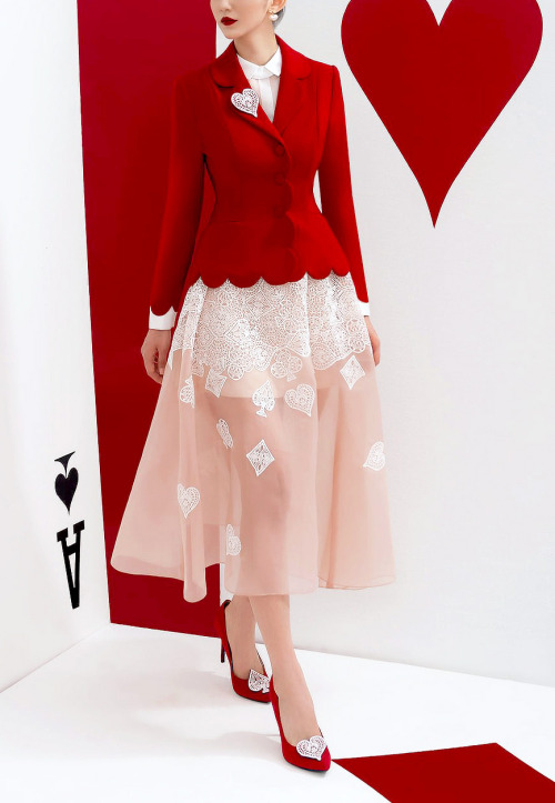 evermore-fashion: Rosee de Matin ‘Lucky Card’ Ready-to-Wear Holiday Collection