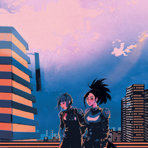 Momo & Jirou For The @mhapacificrimau-zine !