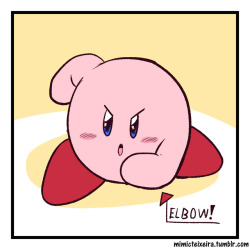 mimicteixeira:  so kirby has elbows on some