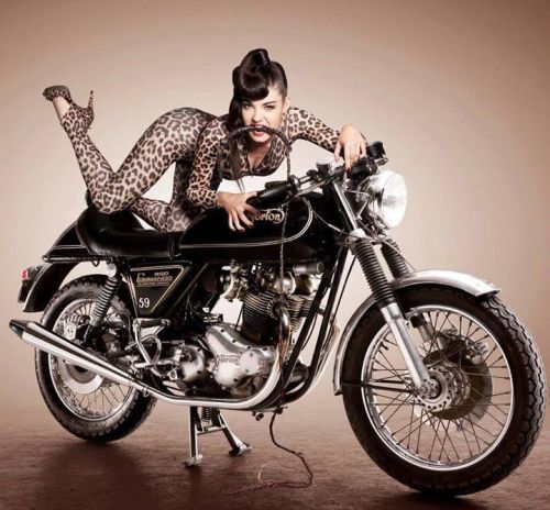 Babes and Bikes, beautiful women and beautiful motorcycles.