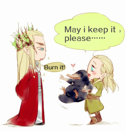 If niffler comes to the mirkwood&hellip; &hellip;OK. Just kidding~~_(:з」∠)_