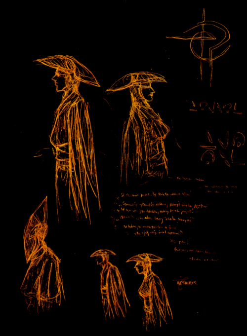 A glowing painting of Sarkah&rsquo;s appearance from the Akskhuu manuscript and  some &lsquo;unreada