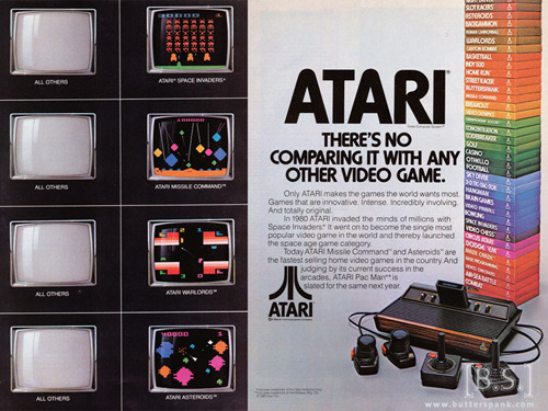 Fun History Fact,The typical retail price for an Atari in 1981 was $179.99.  When adjusted for infla
