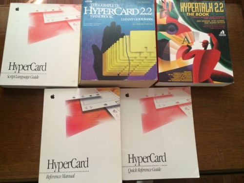 HyperCard! Here’s the box for version 2.2, which included the ability to build stand-alone apps as w