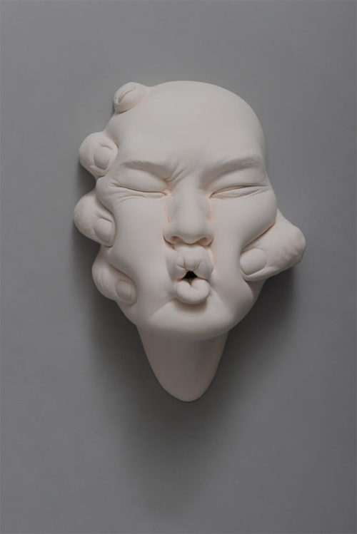 crossconnectmag:  Johnson Tsang - Recent works Born in Hong Kong in 1960, artist Johnson Tsang employs realist sculptural techniques accompanied by his surrealist imagination. Specializing in ceramics,  stainless steel sculpture & public artwork,