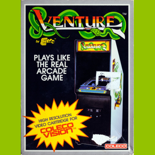 Venture was an arcade game by Exidy. It came out for arcades in 1981 but I know it primarily because