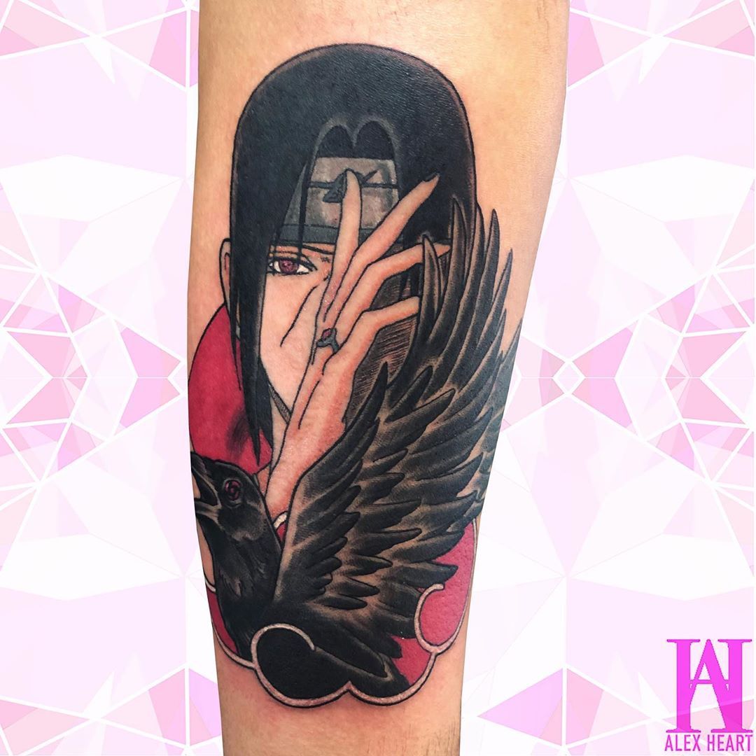 Uchiha Itachi Tattoo in 2023  Tattoos Anime tattoos Naruto tattoo