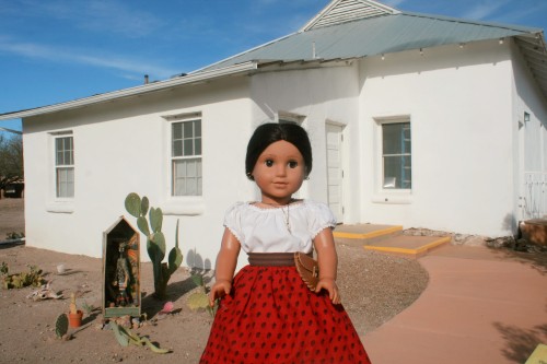 Josefina visited Tubac, Arizona earlier this month. The town is the site of Tubac Presidio, the olde