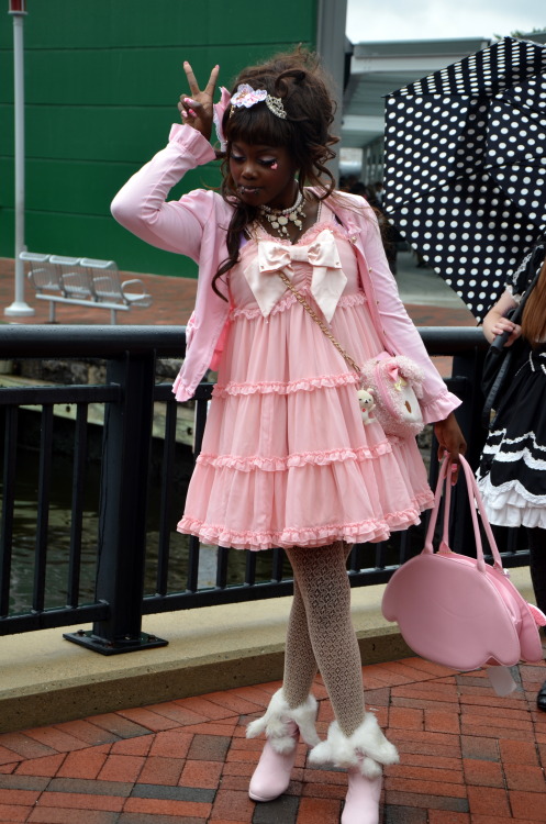 lavender-bats: Payj (AKA Tama-Chan) (tamasenpai) at the Harajuku Fashion Walk in Baltimore, MD. 