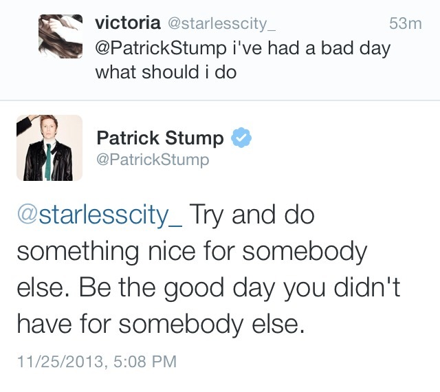 tiffanysblews:  this is what patrick tweeted me for the people asking