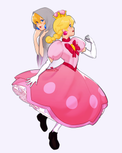 kcamaryllis:  I like the idea of Toadette being trusted with Peach’s power while she is gone (for mysterious reasons) but the answer is probably a lot more simple