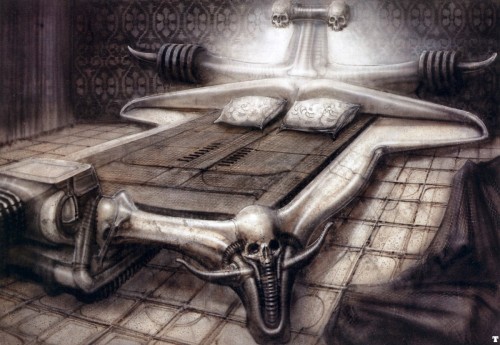 dailygiger: H.R. Giger Home goals.