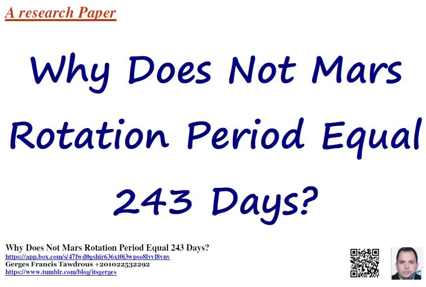 ,Why Does Not Mars Rotation Period Equal 243 Days,.pdf | Powered by Box
