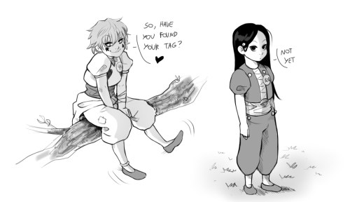 rabiscosetal:  Reverse ages au!! 