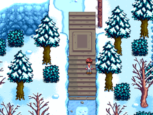 mayorfuu: Paths that look like stairs and platforms to give parts of your farm the illusion of eleva